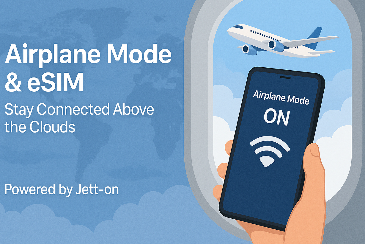 What is Airplane Mode? How It Works with Wi-Fi & eSIMs | Jett-On